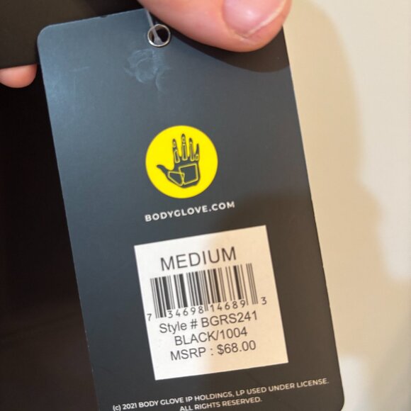 NWT Body Glove One-Piece Swimsuit/Shorts Women's Size Medium - Picture 5 of 6